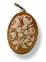 Colgante Mandile 1922 Mujer Cammei  in Plata Conchiglia 2MCICM110 - 2MCICM110